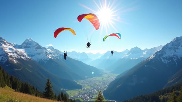 Vivez l'expérience du parapente à Méribel avec des pilotes experts